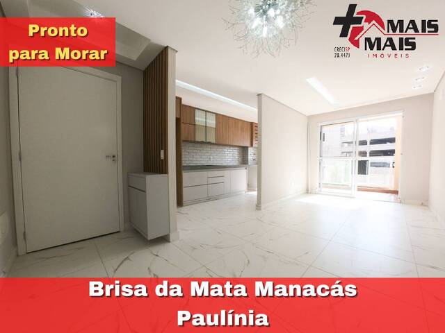 #BRISA490 - Apartamento para Venda em Paulínia - SP - 3